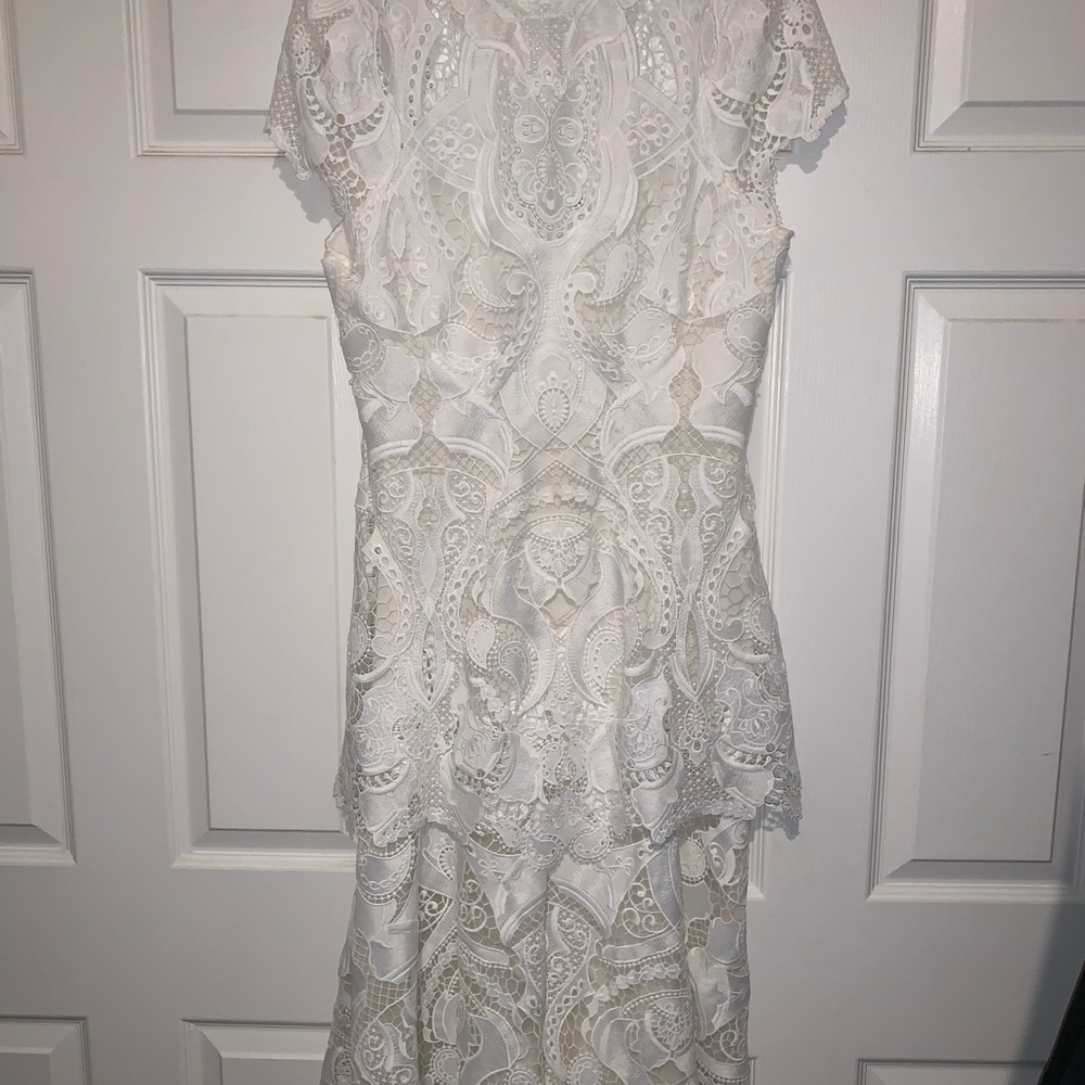 Jonathon simkai white lace dress never worn